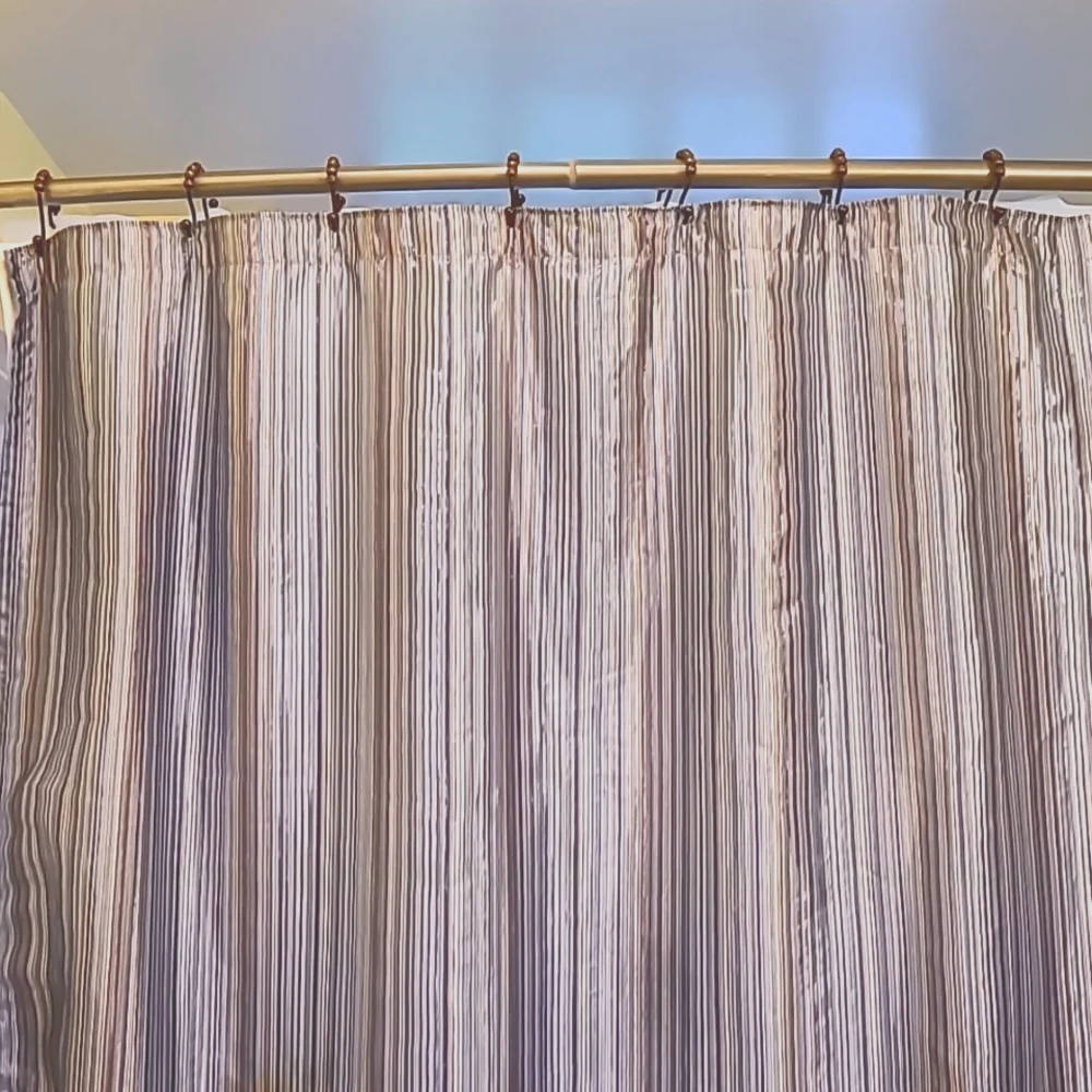 Shower curtain, $4 if bundled